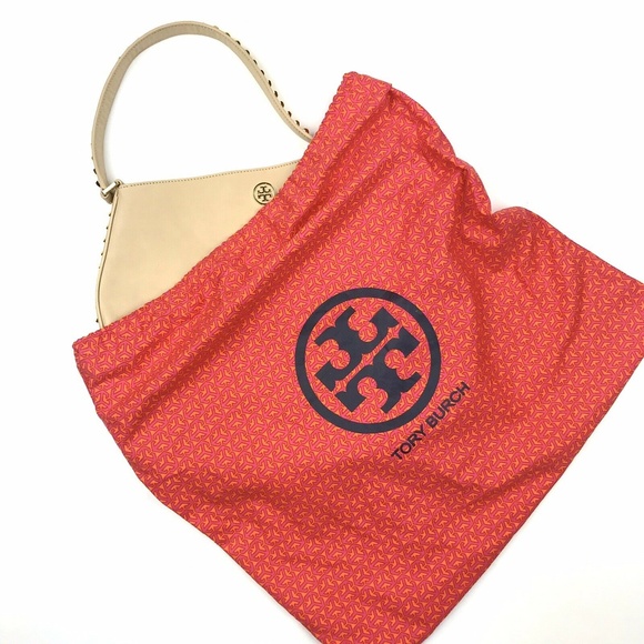 Tory Burch Leather Hobo Shoulder Bag Purse - Picture 3 of 9